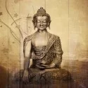 Cuadro decorativo Buda sonriente