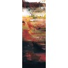cuadro abstracto vertical alargado decorativo bonitos colores comprar online